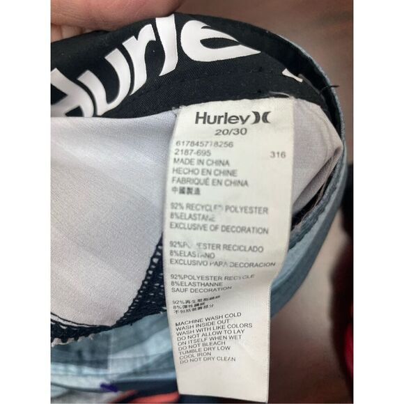 Hurley Mens Phantom Swim Trunks Size 20/30 - Picture 7 of 7